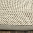thumbnail image 4 of Safavieh Natural Fiber Kentigern Solid Area Rug, Marble/Khaki, 12' x 12' Square, 4 of 11