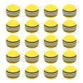 thumbnail image 1 of Shisuyan 25pcs 42mm Rainbow EVA Ball Practice Indoor Training Aid Training Ball (Yellow), 1 of 9