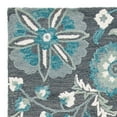 thumbnail image 4 of SAFAVIEH Blossom Riley Floral Area Rug, Grey/Blue, 8' x 10', 4 of 6
