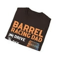 thumbnail image 4 of Mens Barrel Racing Dad Drive Pay Clap Repeat Funny Rodeo Unisex T-Shirt, 4 of 4