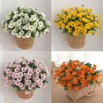 thumbnail image 5 of Outdoor Flowers Artificial for Porch, Fuchsia Faux Blooms, Uv Protection, Artificial Flowers for Decoration, Outdoor Patio Decor, 1 Pc Bundle, 5 of 7