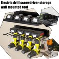 thumbnail image 3 of Organisateur d'Outils Électriques Robuste Support de Perceuse Support Mural Rangement d'Outils Électriques H7J0, 3 of 8