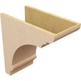 thumbnail image 5 of 11"W x 22"D x 22"H Classic Hughes Rough Cedar Woodgrain TimberThane Corbel, Primed Tan, 5 of 6