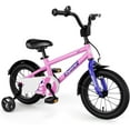 thumbnail image 1 of OLAKIDS Kids Bike, 12 14 16 18 Inch Toddlers Bike with Training Wheels Adjustable Seat and Handlebar, Handbrake and Coaster Brake, Children's Bicycle for Girls Boys, 1 of 9