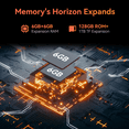 thumbnail image 3 of Smartphone Cubot Note 21 6 GB de RAM 128 GB de ROM Cámara PDAF de 50 MP 5200 mAh naranja, 3 of 6