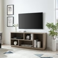 thumbnail image 2 of Evelyn&Zoe TV Stand with 2 Doors for TVs up to 65", Gray Wash, 2 of 6
