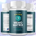 thumbnail image 3 of Memo Matrix Advanced Brain Support Formula Supplement MemoMatrix 60 Capsules, 3 of 8