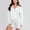White, variant on SEMPAI Hackless sweater Athletic Shirts & Tops Long Sleeve Round Neck Casual Tops Hoodies for Women Slim Fit Hot Prices Casual Solid Oversized Sweatshirts for Women Tops for Women