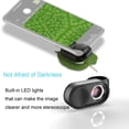 thumbnail image 4 of CHUANK APL-MS001 Portable Smartphone Microscope 100X Magnification Built-in with  Clip for Plant Exploration Textile Jewelry Circuit Board Inspection, 4 of 8