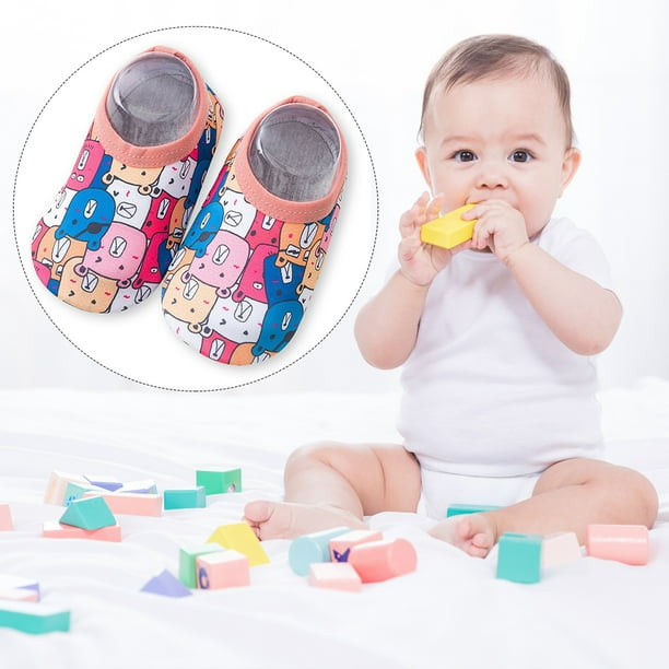 Sonducket 1 par de zapatillas de agua para ninos pequenos suela de silicona zapatos de natacion Unisex botas subacuaticas para pesca en interiores y Type3 NO3 Sonducket OD022052 13 Bodega Aurrera en l...