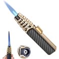 thumbnail image 1 of Lighter, Brightfire Rechargeable Torch Lighter, Rechargeable Luminous Lighter, Windproof Straight Torch Blue Flame Lighter Wr, 1 of 4
