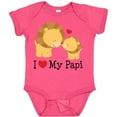 thumbnail image 3 of Inktastic I Love My Papi Childs Boys or Girls Baby Bodysuit, 3 of 5