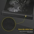 thumbnail image 3 of Gaming Mouse Pad Extended Mouse Map Mat (World Map 31.5"x11.8"inch,3mm),Nonslip Base, Thick, Comfy, Waterproof and Foldable Mat for Desktop, Computer, Laptop, Keyboard, Consoles, Black, 3 of 8