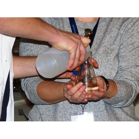 Poster Set Science Lab - LAMINATED POSTER Science Scientist Tube Hands Laboratory Experiment Poster Print 24 x 36