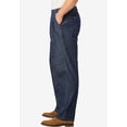 thumbnail image 3 of KingSize Men's Big & Tall Knockarounds Full-Elastic Waist Pleated Pants, 3 of 6