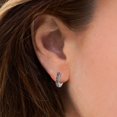 thumbnail image 5 of TANGPOET Nordic Viking Runes Hoop Earrings Silver Hoops Earrings Men 925 Sterling Silver Hypoallergenic Huggie Hoop Mens Earring, 5 of 6