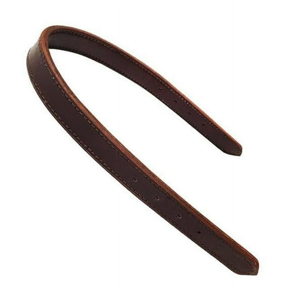 Leather Halter Crown Strap, Brown