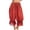 Red, variant on Long Bloomer Pants for Women Mid Rise Soft Pajama Pants Lace Lounge Pettipants Ruffle Cute Pj Bottoms Boho Beach Clothes,S,Black