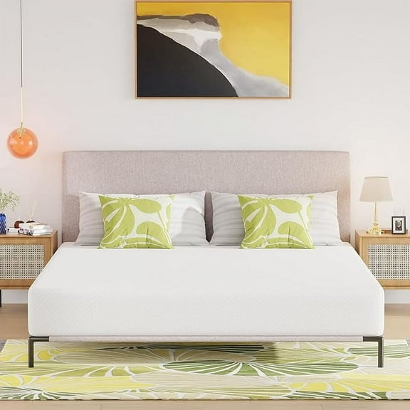 BestMassage Adults 10 inches CertiPUR-US certified foam Twin XL Medium firm Gel Memory Foam