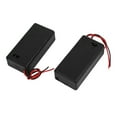 thumbnail image 3 of Unique Bargains 2 Pcs ON/OFF Switch 2 Wires Covered Battery Holder Case for 9V Battery, 3 of 4