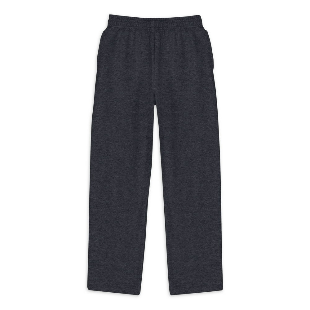 hanes open leg sweatpants