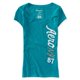 thumbnail image 2 of Aeropostale - Camiseta con cuello en V para mujer Vertical Ny 87, verde, grande Aeropostale Camiseta adornada, 2 of 2