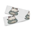 thumbnail image 7 of Yayeee Table Runner 70 inches Long Home Kitchen Dinning Party Decoration, Beige Cute Cat, 7 of 7