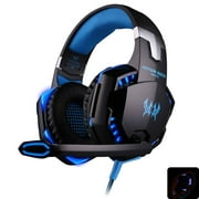 KOTION EACH G2000 Gaming Headset for PS4 PlayStation 4 Slim PS4 Pro Xbox One S Xbox ONE X Gaming Headphones with Mic Stereo Surround Noise Reduction LED Lights Volume Control for l aptop, PC, Mac