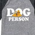 thumbnail image 3 of Mickey & Friends - Dog Person - Toddler And Youth Raglan Graphic T-Shirt, 3 of 5