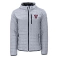 thumbnail image 2 of Men's Cutter & Buck  Gray Texas A&M Aggies Vault Rainier Primaloft Eco Full-Zip Hooded Jacket, 2 of 3