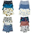 thumbnail image 3 of B&Q Toddler Boys 12-Pack Cotton Boxer Briefs - Sizes 4T-8T | Stylish and High-Quality Choice, 3 of 5