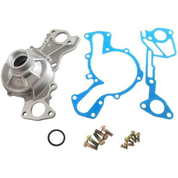 Water Pump Housing - Compatible with 1987 - 2000 Dodge Caravan 3.0L V6 VIN 3 1988 1989 1990 1991 1992 1993 1994 1995 1996 1997 1998 1999