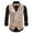 Rose Gold, variant on Men's Slim Fit formal Suit Vest Business Wedding Sleeveless Tank top wtih Adjustable Cravat Necktie for Groom Party S Red