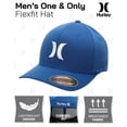 thumbnail image 3 of Gorra de béisbol Hurley Blue S-M para hombre, 3 of 3