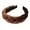 Brown2, variant on UJNDER Fashion Headband Textured Braided Wide Hair Accessory for Style and Decoration for All Seasons Blue
