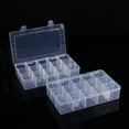 thumbnail image 5 of 15-Compartment Snackle Box Container, Dishwasher Safety - Divided Serving Tray with Lid , Charcuterie Board for Portable Snack Platters - Clear Organizer for Fruits Snacks,Perfect for Travelharlik, 5 of 9