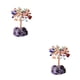thumbnail image 1 of Billuyoard Piedras de ágata envueltas en alambre respetuosas con el medio ambiente, para cristales de meditación, piedras, rodajas de ágata, amatista 2piezas, 1 of 6