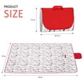 thumbnail image 3 of Foldable Picnic Mat Pad Oxford Cloth Waterproof Large Picnic Blanket For Outdoor, 3 of 5