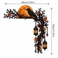 thumbnail image 2 of Halloween Wooden Door Corner Decor, Spooky‑Themed Door Frame Sitter Ornament, Accent For Front Door Doorway And Indoor Halloween Party Home Decor, 2 of 3