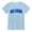 Light Blue, variant on Womens Tee Tops Oklahoma City Letter Printed Short Sleeve Summer Crew Neck T Shirts Regular Soft Fit Casual Stylish Lightweight Tops