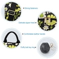 thumbnail image 7 of FORMRS Women's Travel Backpack Purse Anti-Theft Hidden Pockets Casual Shoulder Bag, Green Flower Pattern, 7 of 7