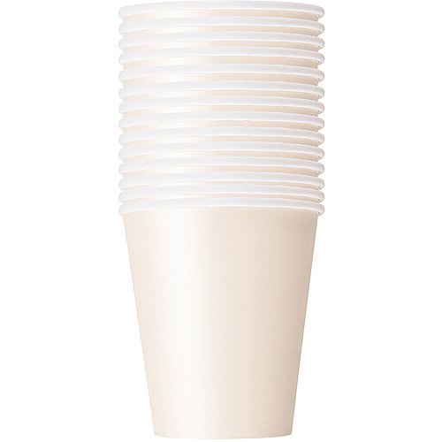 Paper Cups, 9 oz, Ivory, 14ct
