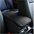 thumbnail image 1 of Car Armrest Storage Box Mat, Fiber Leather Car Center Console Cover,Car Armrest Seat Box Cover Accessories Interior Protection for Most cars, 1 of 2