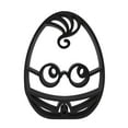 thumbnail image 4 of Boy Wizard Easter Egg Decor, Minimalist Line Art Sculpture Accent, 4 of 7