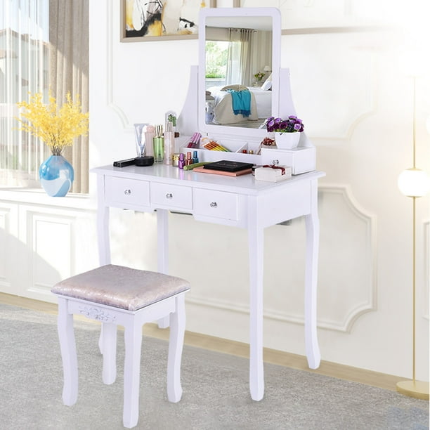 Post your items for free. pinkpaopao vanity set with mirror cushioned stool dressing table vanity makeup table