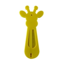 LACKUST Ba-by Giraffe Bath Thermometer, Floating Ba-by Bath Toy with Temperature Sensor, Safe Inf-ant Water Thermometer for Tod-dlers Bath Time
