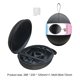 thumbnail image 3 of Estuche protector de rugby Bolso portátil para gafas Meta Quest3 VR (negro rómbico), 3 of 7
