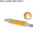 thumbnail image 1 of R7s 78/118mm 10/20w Cob Led Halogen Light Dimmable Replace Lamp Bulb Glass Tube Jikaix,220V 118mm**Warm White, 1 of 5
