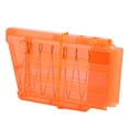 thumbnail image 1 of Bullet Clips Clip de la Revista para , Recarga rápida Mega Magazine Clip Porta Pistola de Juguete Almacenamiento de Balas Suaves para N-Strike Elite Blaster Toy Gun (Naranja) EOTVIA NO, 1 of 6