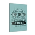 thumbnail image 2 of Scripture Walls John 8:32 The Truth Will Set You Free Bible Verse Canvas Christian Wall Art Ready to Hang Unframed, 2 of 17